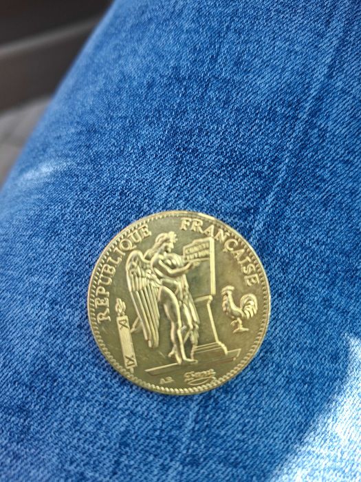 100 FRANCS 1909 gold