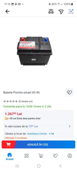 Baterie Renault Group Start-Stop