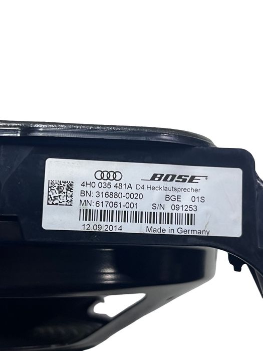 Difuzor Subwoofer Audi A8 Iii 4H2, 4H8, 4Hc, 4Hl 2009 - 2018 4H0035481