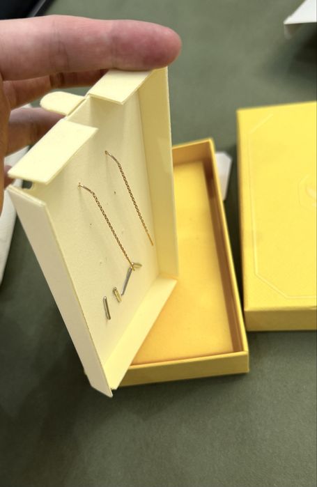 Серьги swarovski