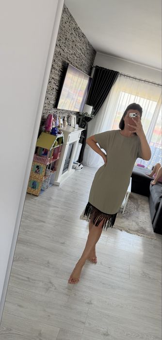 Rochie cu franjuri