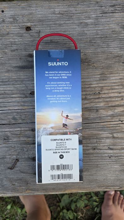 Curea Originală Suunto Amber (Mărimea M) – Nouă, în cutie