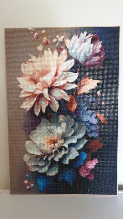 Интерьерная картина из страз