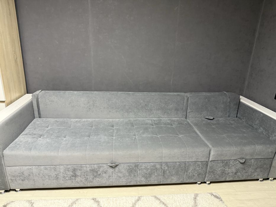 Большой угловой диван-трансформер, 3 м