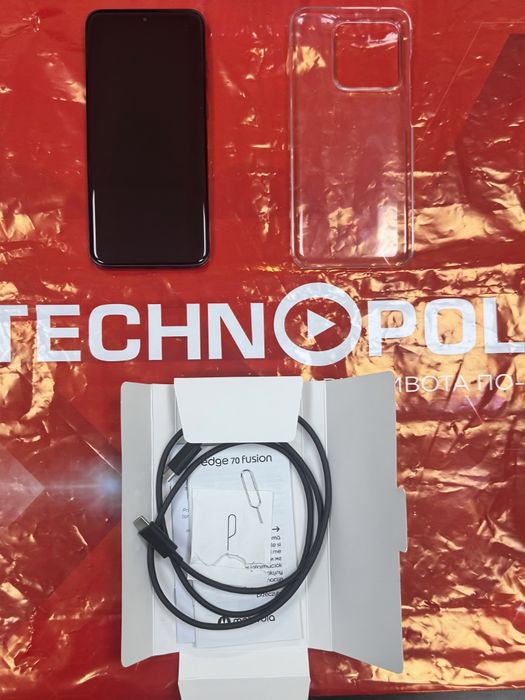 КАТО НОВ Motorola Edge 70 Fusion Технополис Гаранция 2028 Black