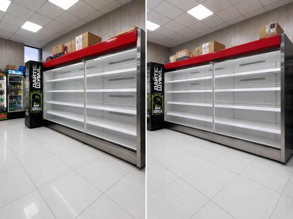 Продаётся холодильная горка 4 метра