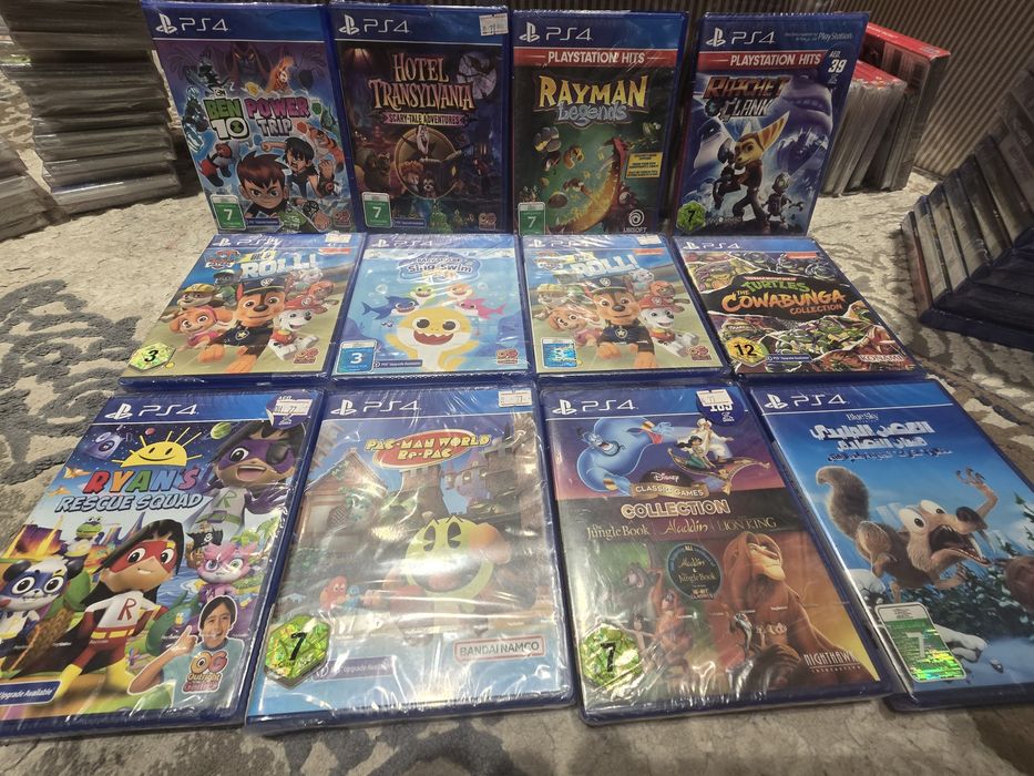 Детские игры play station4, ps4  новые