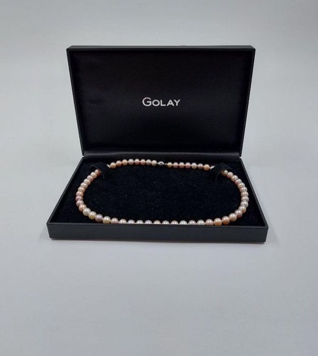 Ожерелье из натурального жемчуга "GOLAY"