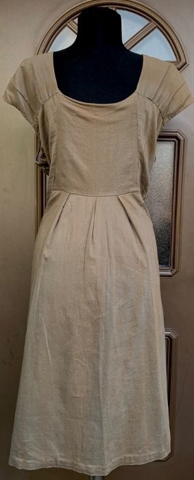 MARNI Rochie Fashion Casual Khaki Degradee Bumbac Original Italia Nr.L