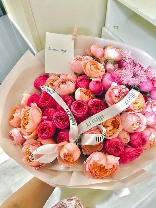 101 роза - 12000 тг