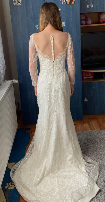 Rochie de mireasă XS/S – elegantă, foarte bine întreținută
