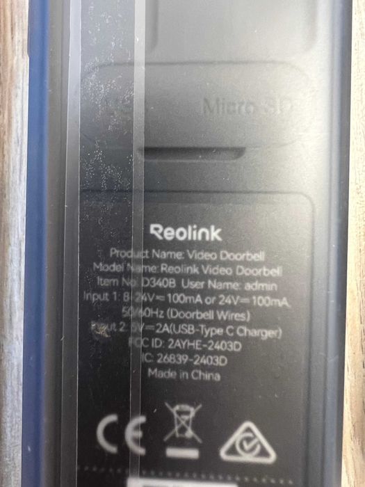 Reolink Battery Doorbell – Безжичен видео звънец от ново поколение!