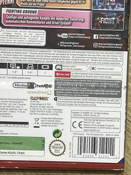 Jocuri Nintendo Switch 2.   Street Fighter 1-2