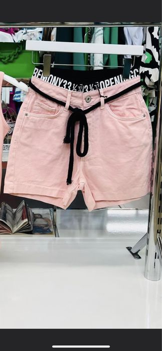 Дамски къси гащи с висока талия