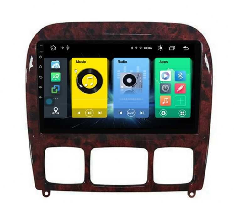 9-инчова мултимедия Mercedes S-Class W220  CL W215 (1998–2005) +камера