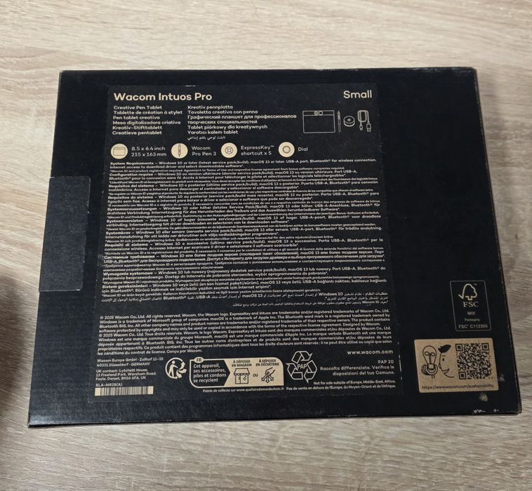 Tableta grafica Intuos Pro Creative pen tablet sigilat