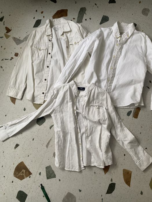 OFERTA lot camasi albe