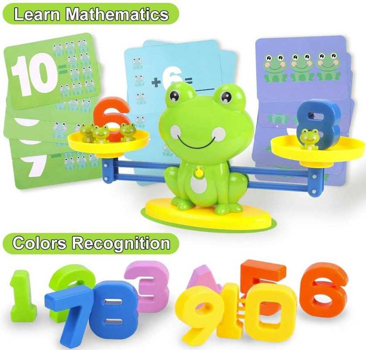 Broscuta - Balanta Matematica: Aventuri in Lunea Numerelor, 19Broscute