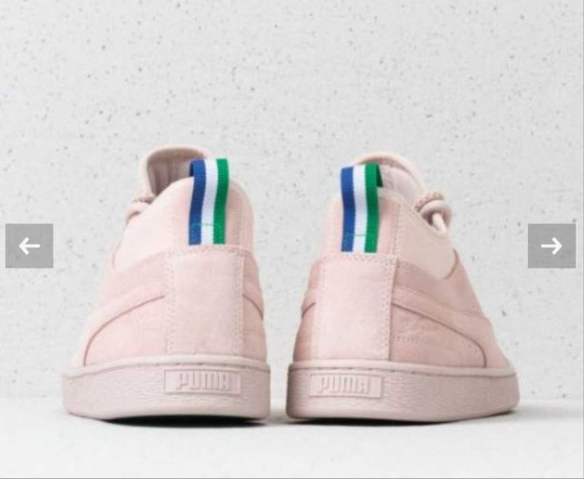 Нови кецове от естествена кожа Puma Suede Mid Big Sean