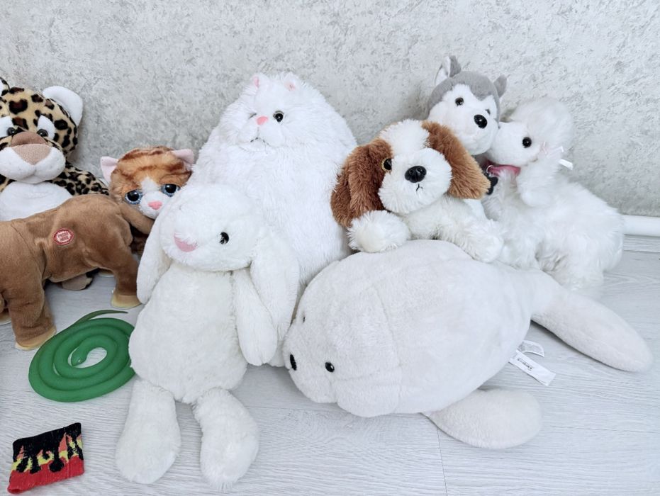 Мягкие игрушки.