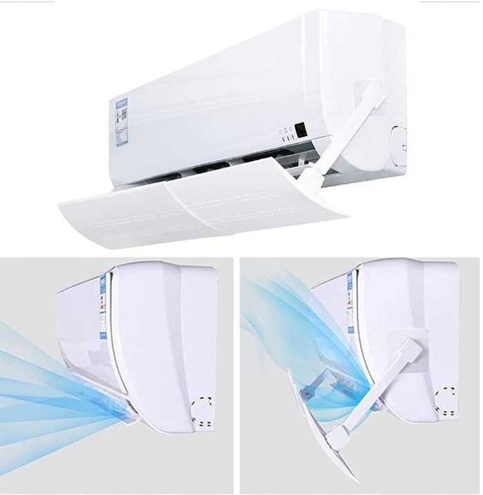 Дефлектор за регулиране на въздушния поток на климатик, универсален.