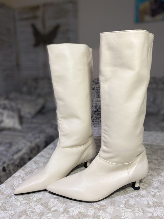 Естествена кожа ботуши