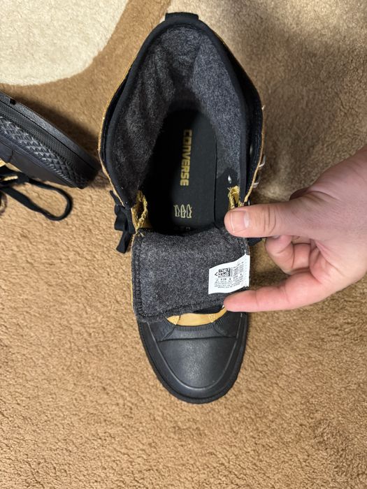 Ghete Converse piele, 42,5, waterproof, nepurtate