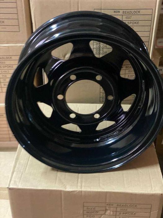 Jante din tabla offroad 15x7J 6x139.7 ET-25 CB 110 Mitsubishi ,Toyota,