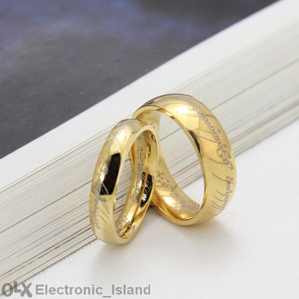 Пръстен Властелинът на пръстените Lord of the rings сребро или злато