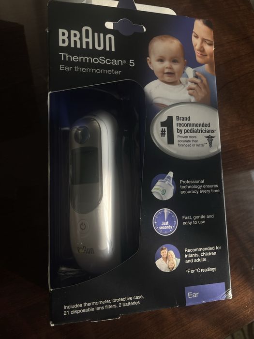 Ушной термометр Braun ThermoScan 5