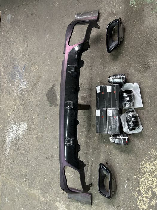 Ornamente duble evacuare bmw g05 g06 bmw x5 x6