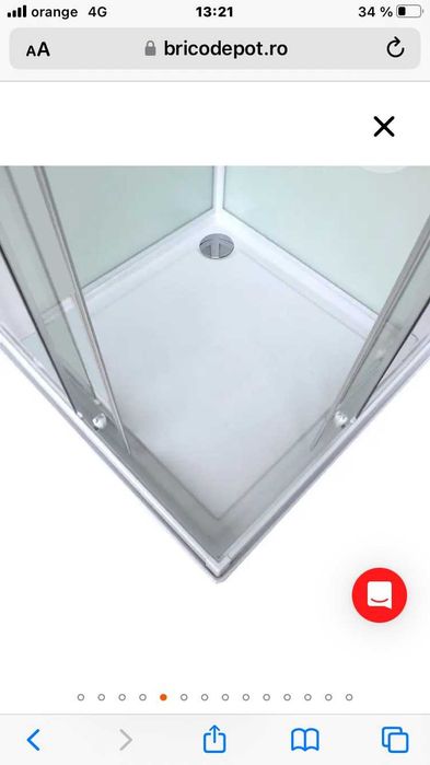 Cadite dus noi -80x80 cm