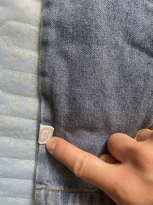 Детский комбинезон джинсовый