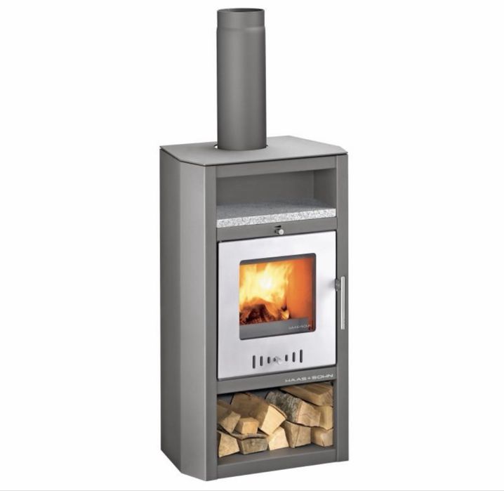 Șemineu  Soba pe lemne Haas+Sohn YSTAD 282.15 – 7 kW