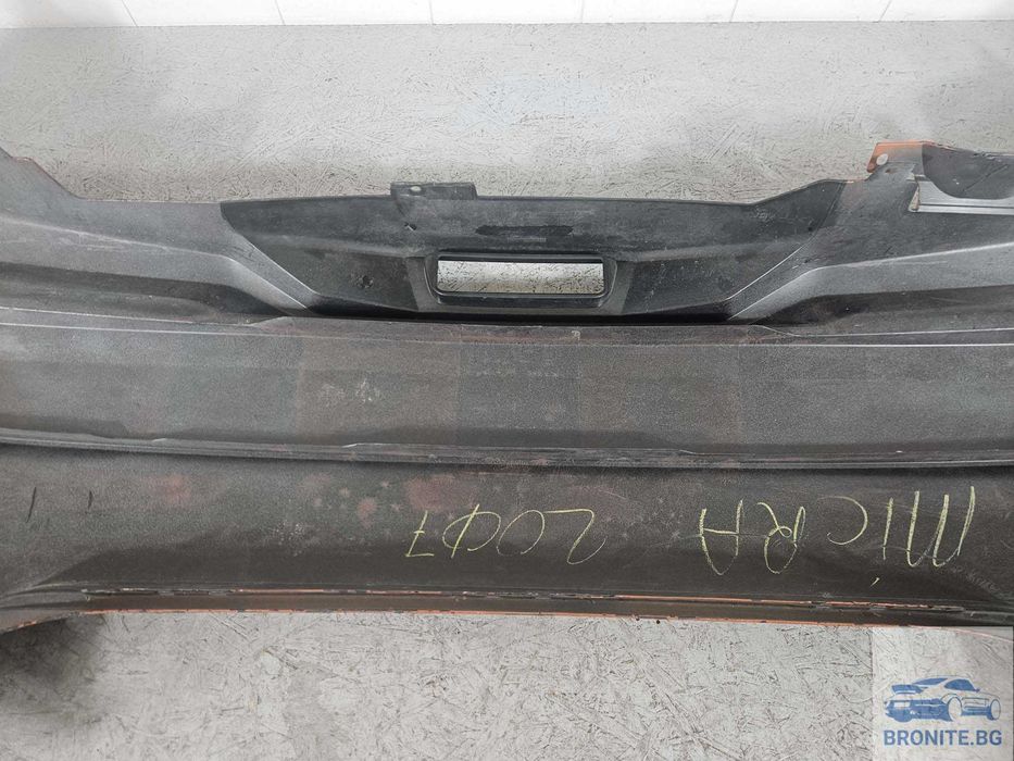 Задна броня Nissan Micra K14 Нисан Мира К14 2017- 2021