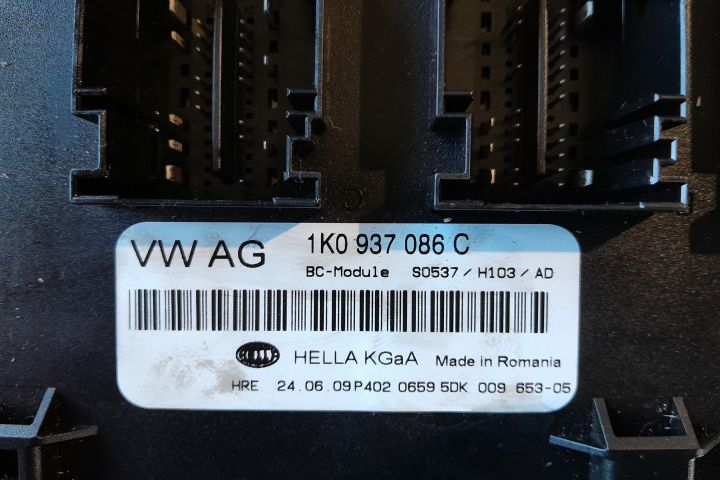 Calculator / Modul confort 1K0937086C 1K0937086C Volkswagen VW Golf a