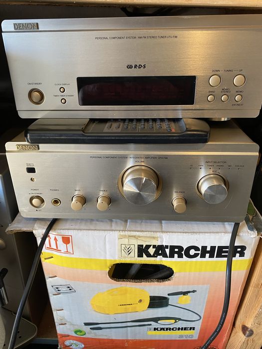 Denon amplifer +tuner