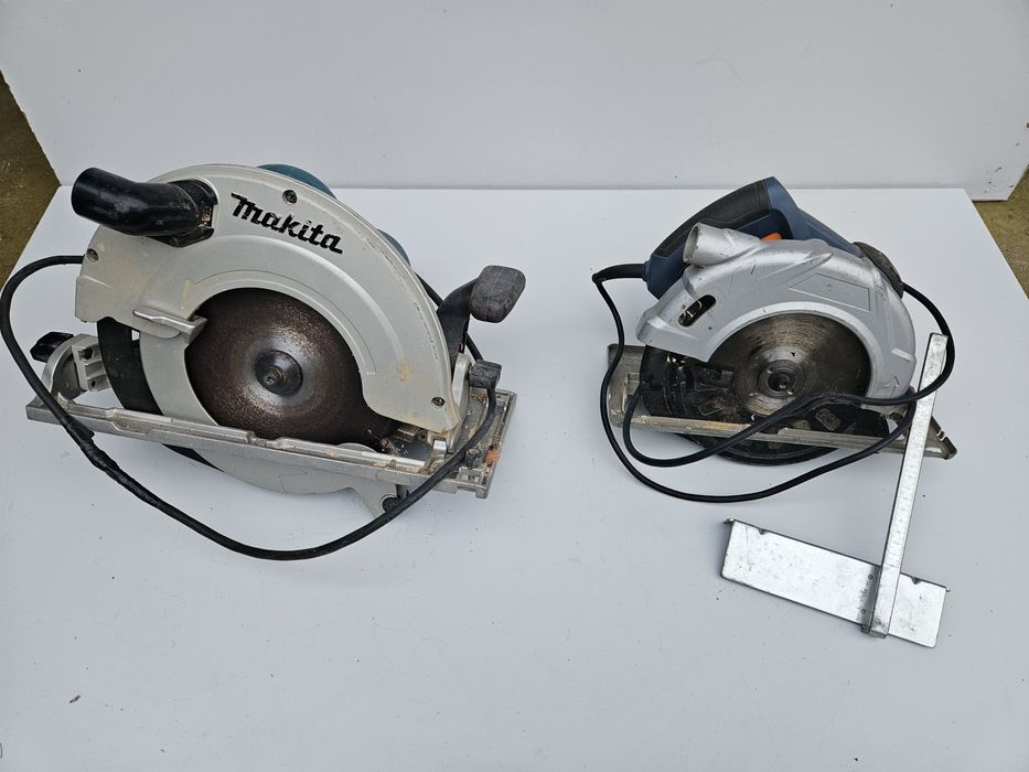 Ръчен циркуляр Makita 235mm и Dexter 190mm