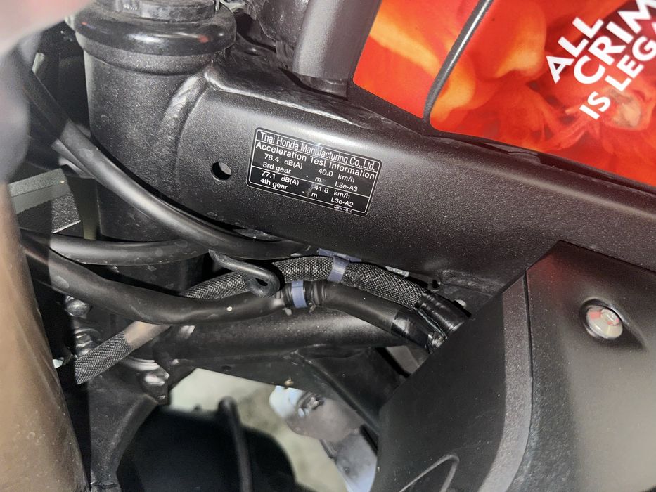 Honda CBR650R 2019, 14.500km, Ixil, crash pad, Dunlop, etc