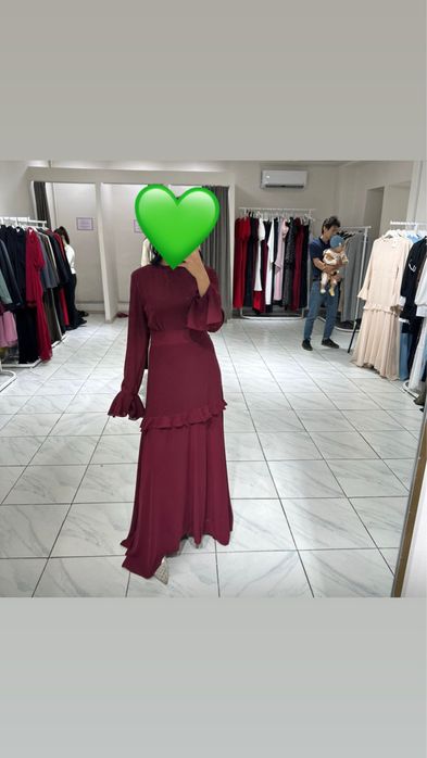 Платье вечерное б/у