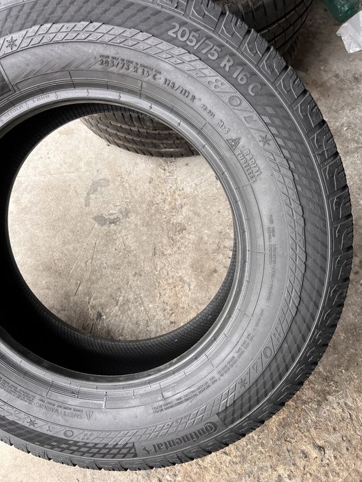 4 anvelope M+S 205/75/16 C , Continental , DOT 2024