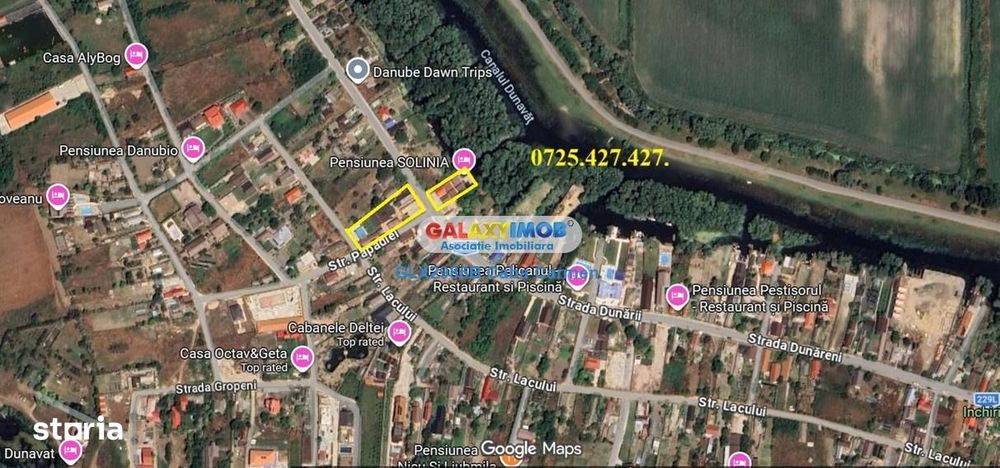 Vanzare Pensiune Solinia+Restaurant+piscina+debarcader-Dunavatu de Jos