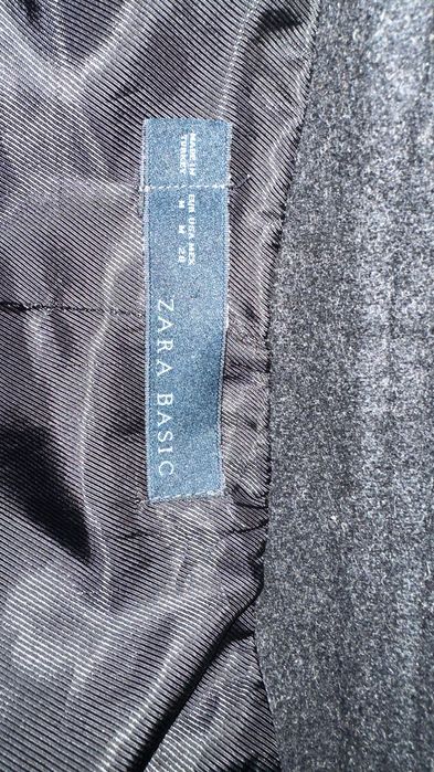 Palton damă Zara, 80% lână, mărimea M (potrivit pentru S)
