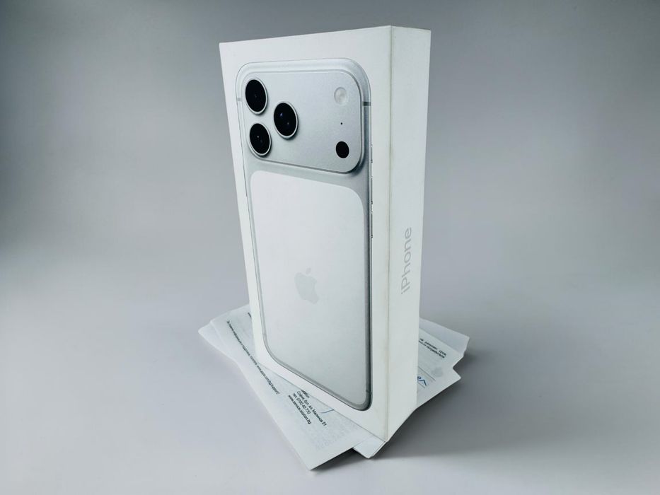 ЧИСТО НОВ! Apple iPhone 17 Pro Max 256GB Silver 2г. Гаранция!