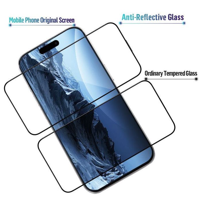 Blueo Curved Tempered Glass стъклен протектор за iPhone 15 Pro/Max