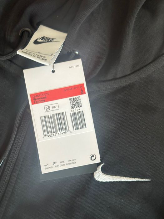 Hanorac negru nike, nou, marimea L