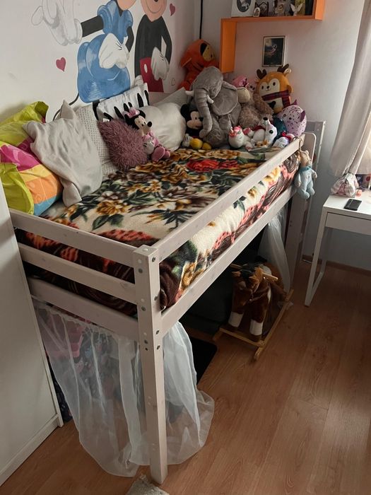 Pat pentru copii cu saltea inclusa