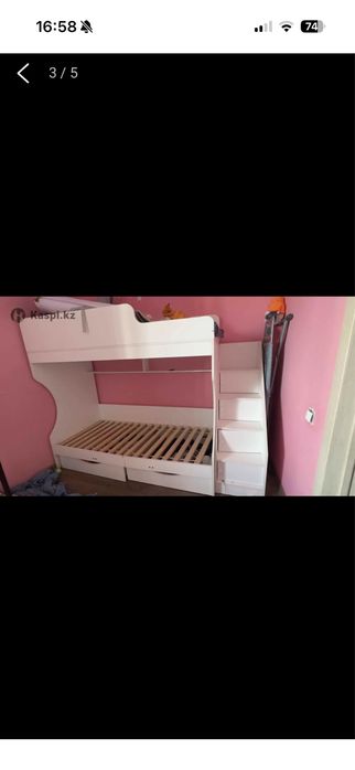 Продам 2х ярусную кровать