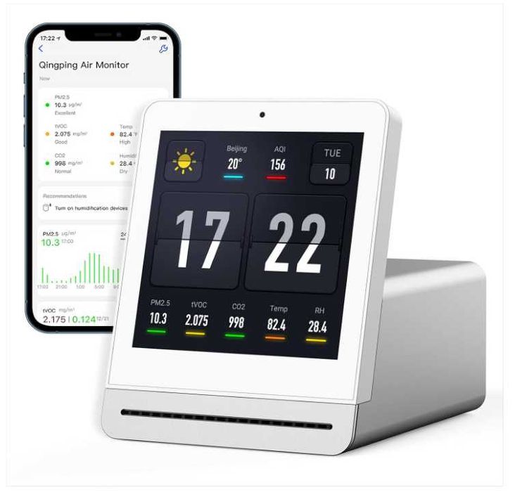 Termometru Monitor calitate aer Qingping Air Quality Monitor Gen 1