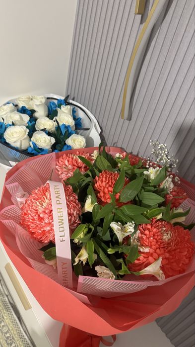 Свежий букет цветы